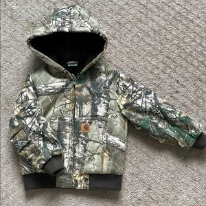 Youth size XXS Carhartt Camo jacket